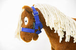 Crafty ponies halster Blauw