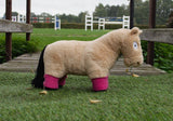 Crafty Pony paardenknuffel bandage roze