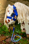 Crafty Ponies Fleecedeken set Blauw