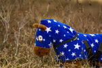 Crafty Ponies deken set blauwe sterretjes