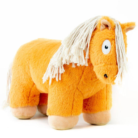 Crafty Pony paarden knuffel chestnut