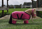 Crafty Ponies fleecedeken set roze