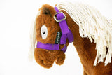 Crafty ponies halster paars