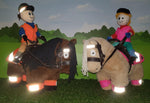 Crafty Ponies Hi Viz reflectie set in het donker