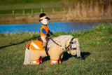 Crafty Ponies reflectie hi viz oranje
