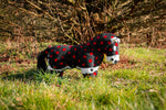 Crafty Ponies Knuffeldeken Set Zwart Rode Stip
