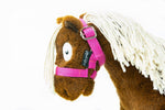 Crafty Ponies halster paardenknuffel roze