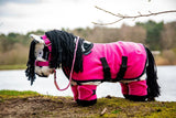 Crafty Ponies Fleecedeken set Roze