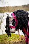 Crafty Ponies Fleecedeken set roze halster