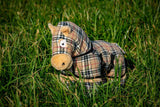 Crafty Ponies Knuffeldeken Set Geblokt valk